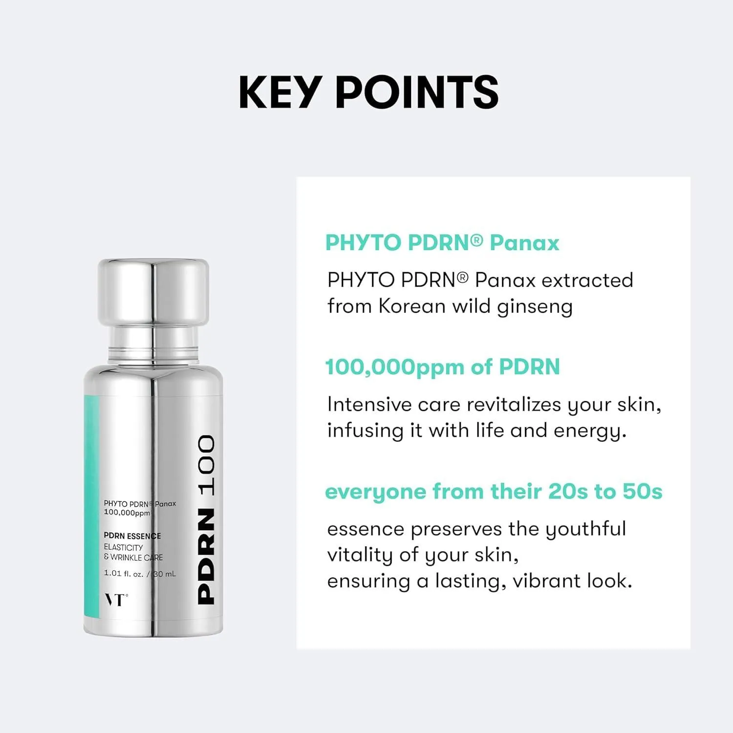 [VT Cosmetics] PDRN Essence 100 30ml